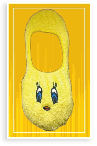 Pazariz Kadın Renkli Peluş Babet Patik Çorap Wellsoft Uyku Çorabı Yumuşak ürün görseli 1