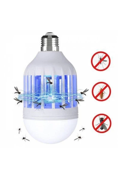 Pazariz 2si 1 Arada Sinek Öldürücü Led Ampul 15 Watt - Resim 2