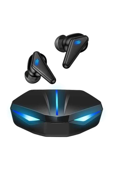 Pazariz Işıklı Kulakiçi Kablosuz Bluetooth Kulaklık Oyuncu Kulaklığı Çift Mikrofonlu K55 - 2