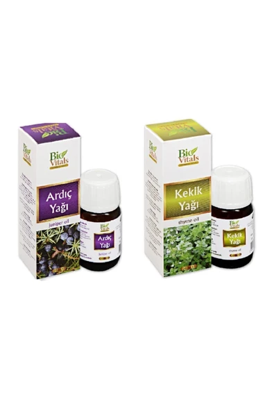 Pazariz Ardıç ve Kekik Aromatik Masaj Cilt Bakım Yağ Seti 20 ml ürün görseli 1