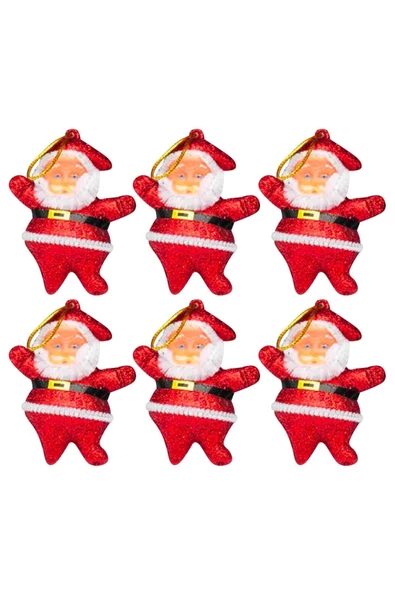 Pazariz Pazarız Yılbaşı Seti 60 Cm Çam Ağaçı 41 Ad Süsleri Midi Paket - Resim 2