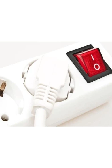 Pazariz 5w Led Ampul  10 Metre Uzatmalı Anahtarlı 3lü Priz Set