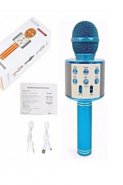 Pazariz Şarj Edilebilir Telefon Ve Usb Bağlantılı Karaoke Mikrofon - 2