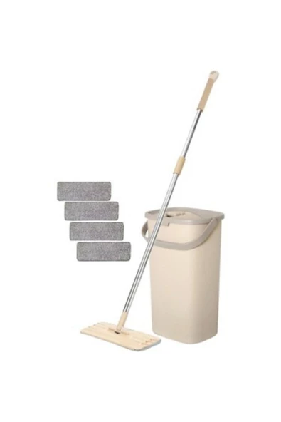 Pazariz Magic Flat Mop Set 4 Microfiber Bez Flat4