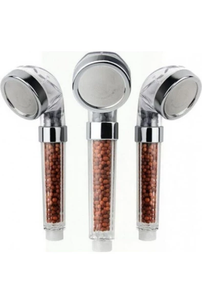 Pazariz Duş Başlığı 3 Ayarlı Yüksek Basınçlı Ve Su Tasarruflu Spa Duş Spreyi Kuru Saç Ve Cilde Iyi - Resim 2