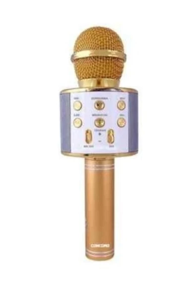 Pazariz C-792 Bt/tf/usb/fm Rose Gold Karaoke Mikrofon