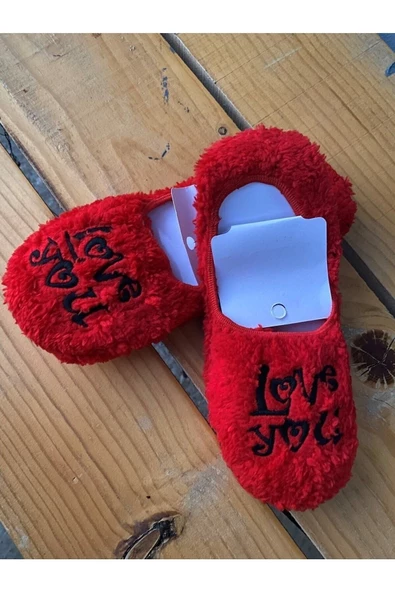 Pazariz Kadın Renkli Peluş Babet Patik Çorap Wellsoft Uyku Çorabı Yumuşak ürün görseli 1