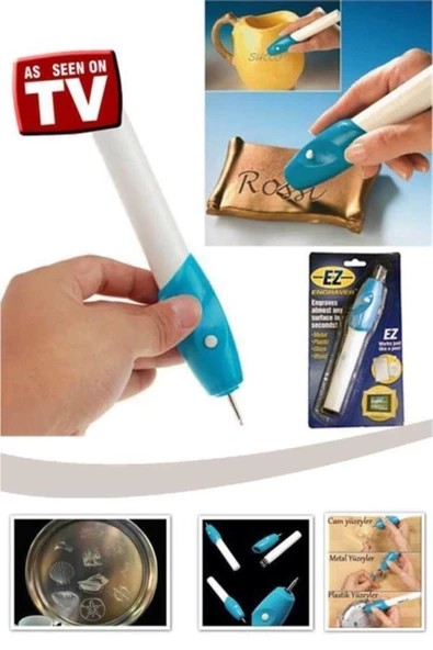 Pazariz Gravür Oyma Kalemi (metal, Ahşap, Cam) Ez Engraver - 2