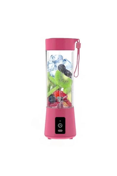 Pazariz A Kalite 400ml Şarjlı Taşınabilir Buz Kırabilir Smoothie Blender Meyve Sıkacağı - 2