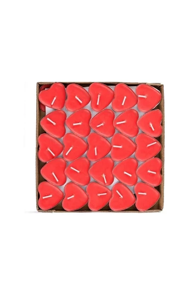 Pazariz 50 Adet Kalpli Tealight Mum - Tek Kullanımlık Kokusuz. - Resim 2