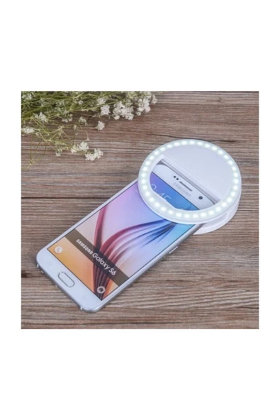 Pazariz Selfie Işığı Ring Light Led Flash Beauty Light Taşınabilir Ledli Işık - Resim 2