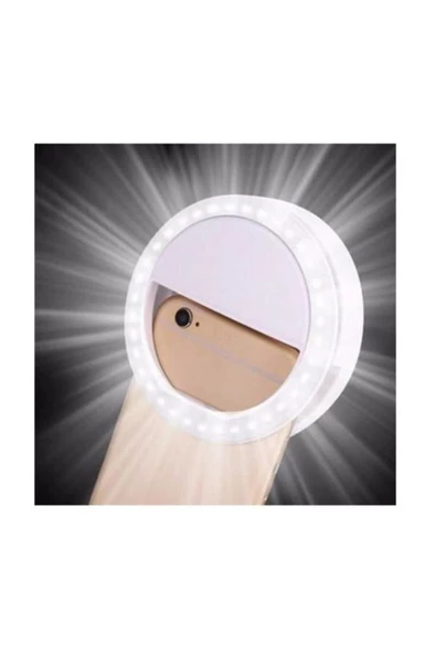 Pazariz Selfie Işığı Ring Light Led Flash Beauty Light Taşınabilir Ledli Işık