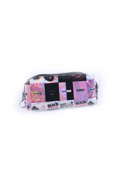 Pazariz Unisex Pembe Baskılı Cüzdan
