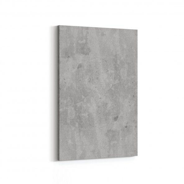 Olla 12440 Beton Görseli Dikey Kanvas Tablo