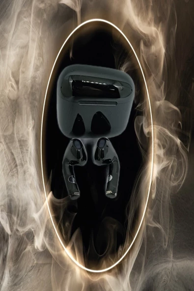 Pazariz Pro 7s Yeni Nesil Mini Bluetooth Kulaklık Dokunmatik Type-c Siyah - 3