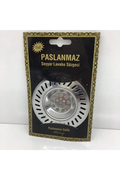 Pazariz Paslanmaz Lavabo Süzgeci 7 Cm