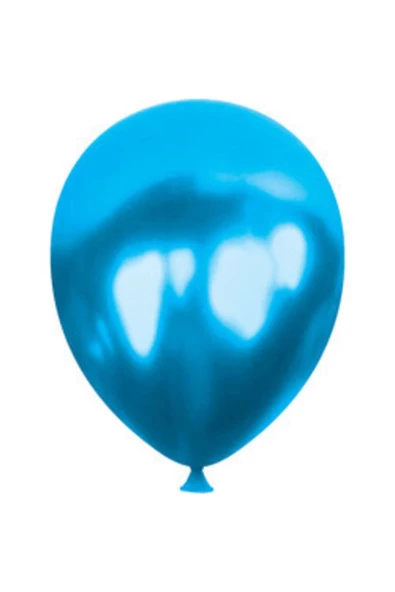 Pazariz 50 Adet Metalik Balon Lacivert