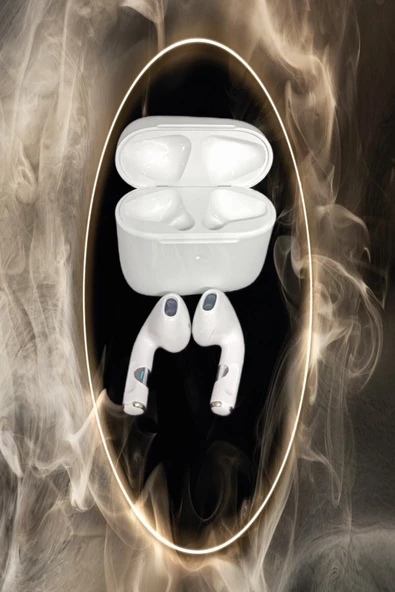 Pazariz Pro 7s Yeni Nesil Mini Bluetooth Kulaklık Dokunmatik Type-c Beyaz - 2