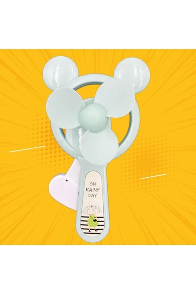 Pazariz 3 Kademeli Masa Üstü Ve Araç Şarjlı Mini Vantilatör Fan Pervane - Resim 2