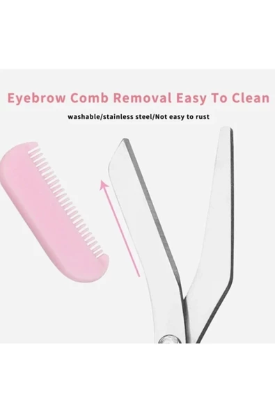 Pazariz Kaş Kirpik Çok Amaçlı Makas Pempe - Resim 3