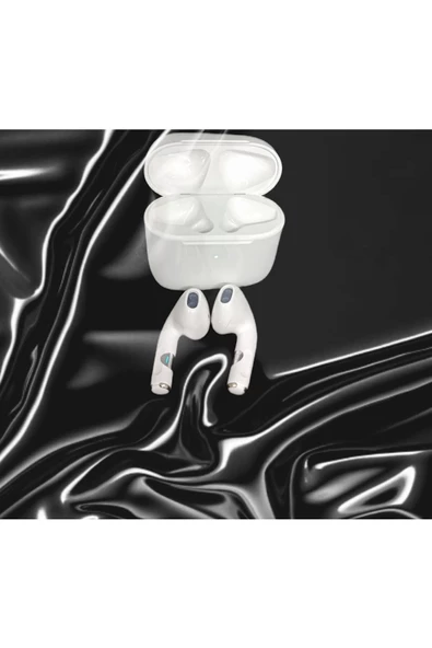 Pazariz Pro 7s Yeni Nesil Mini Bluetooth Kulaklık Dokunmatik Type-c Beyaz - 3