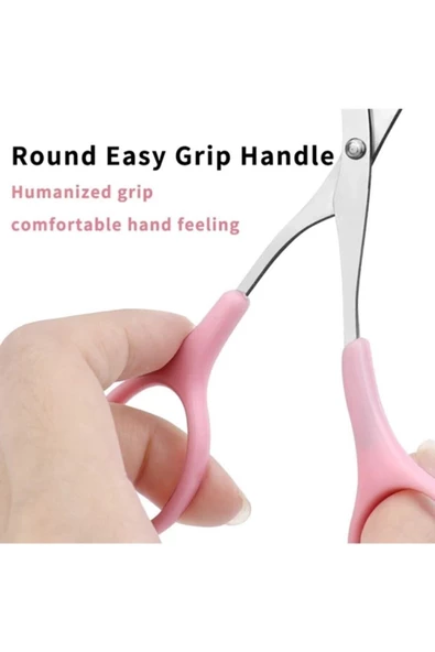 Pazariz Kaş Kirpik Çok Amaçlı Makas Pempe - Resim 2