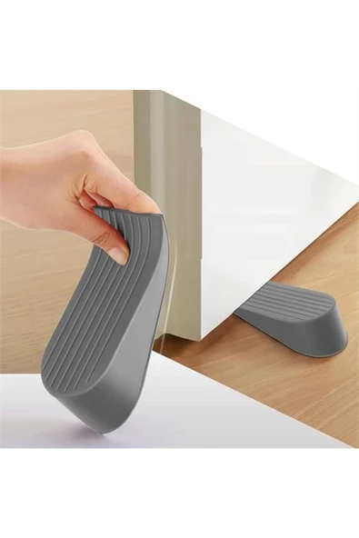 Pazariz Moda Venedik 24+4 Adet Bloque Gri Kauçuk Kapı Stopperi 716404 ürün görseli 1