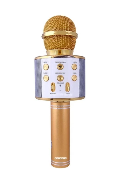 Pazariz Türkçe Karaoke Ses Mikrofonu Yüksek Güçlü Ses