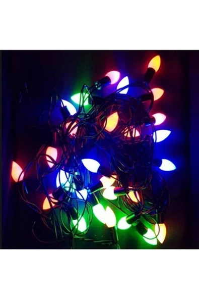 Pazariz 5 Metre Damla Rgb Led Animasyonlu Yılbaşı Süsü - Resim 2