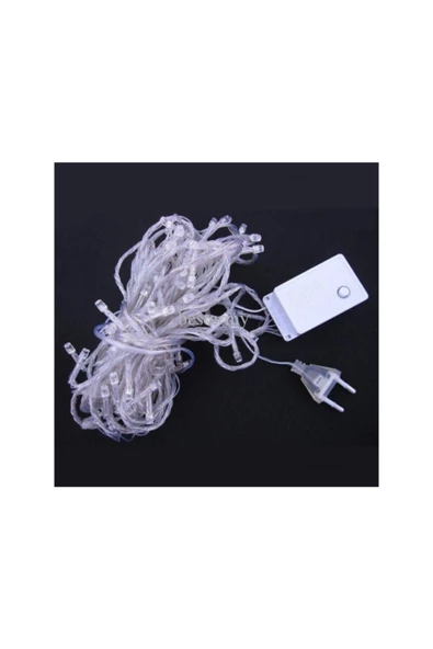 Pazariz 100 Ledli Beyaz Yılbaşı Ağacı Işığı Led Ampül - Resim 2