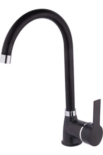 Pazariz Siyah Batarya Seti Mutfak Lavabo Banyo Bataryası 3'lu - 2