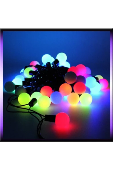 Pazariz 5 Metre Top Rgb Led Animasyonlu Yılbaşı Süsü/hediyelik - Resim 3