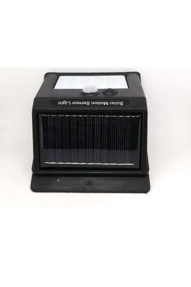 Pazariz Güneş Enerjili Sensörlü Dış Mekan Solar Led Lamba 2'li - Resim 3