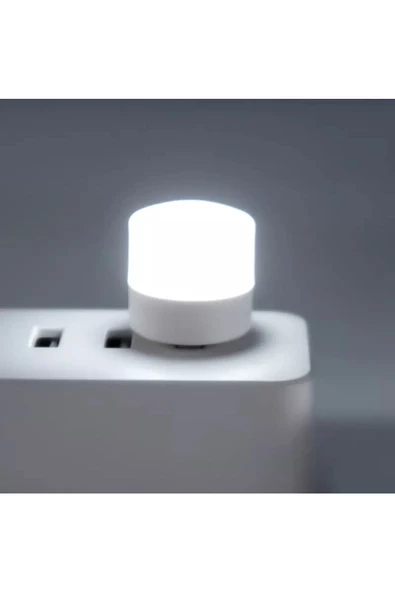 Pazariz Mini Usb Kamp Ve Gece Lambası Çok Amaçlı Usb Yuvarlak Led Lamba
