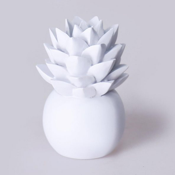 Selim Dekor Alessa Dekoratif Aksesuar Beyaz