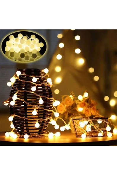 Pazariz 5 Metre Top Led Günışığı Yılbaşı Süsü ürün görseli