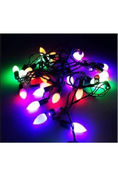 Pazariz 5 Metre Damla Rgb Led Animasyonlu Yılbaşı Süsü - Resim 3