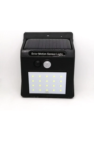 Pazariz Güneş Enerjili Sensörlü Dış Mekan Solar Led Lamba 2'li - Resim 2