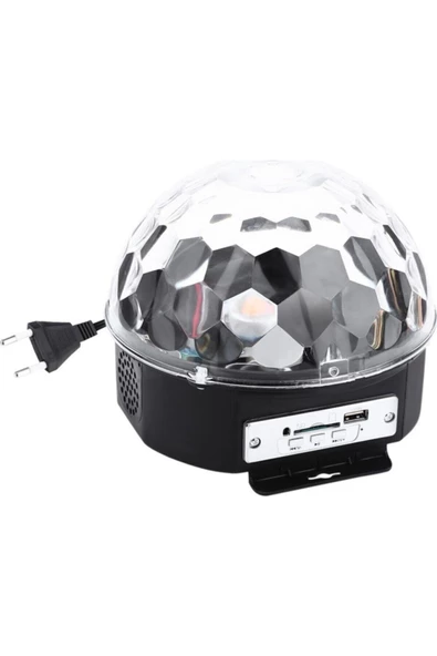 Pazariz Mp3 Çalar Hoparlör Disko Sahne Topu Rgb Led Işık - Resim 2