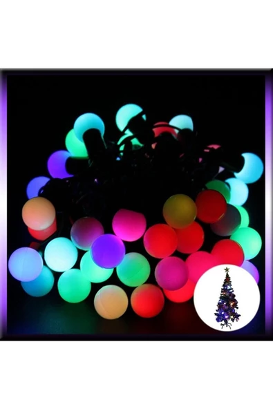 Pazariz 5 Metre Top Rgb Led Animasyonlu Yılbaşı Süsü/hediyelik ürün görseli 1