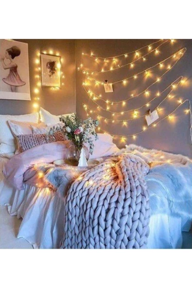 Pazariz 5 Metre Peri Led Gün Işığı Pilli - Resim 3