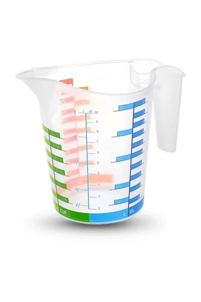 Pazariz Ölçü Kabı Dereceli Renkli 1000 Ml. ürün görseli 1