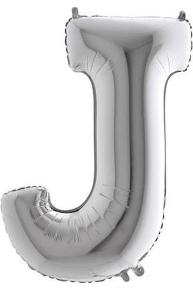 Pazariz Gümüş Folyo Harf Balon ürün görseli