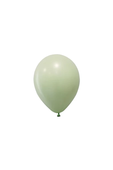 Pazariz 12 Inç Standart Boy Makaron Balon 10 Adet Yeşil
