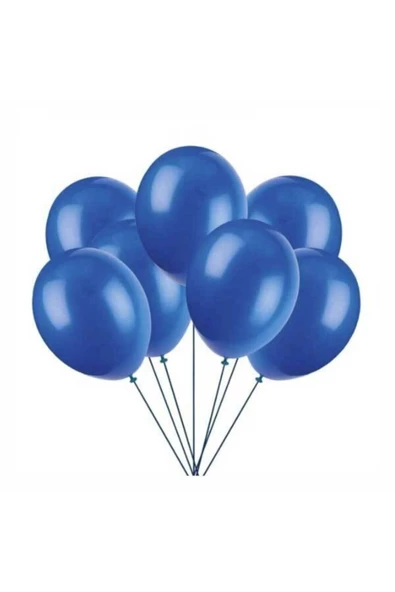 Pazariz Lacivert Metalik Balon 20 Adet ürün görseli