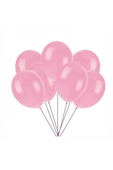 Pazariz Pembe Balon Metalik 100 Adet ürün görseli