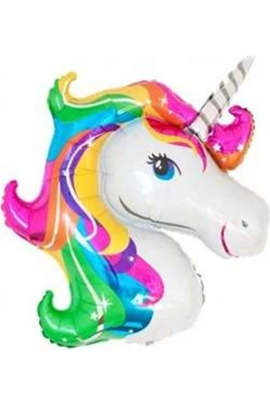 Pazariz Unicorn Supershape 82 Cm Folyo Balon ürün görseli