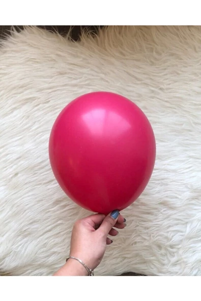 Pazariz 12 Inç Standart Boy Retro Balon 10 Adet Yaban Çileği ürün görseli