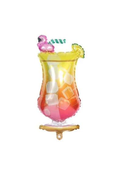 Pazariz Folyo Balon Doğum Günü Balonu Parti Balonu 40x85 cm Kadeh ürün görseli