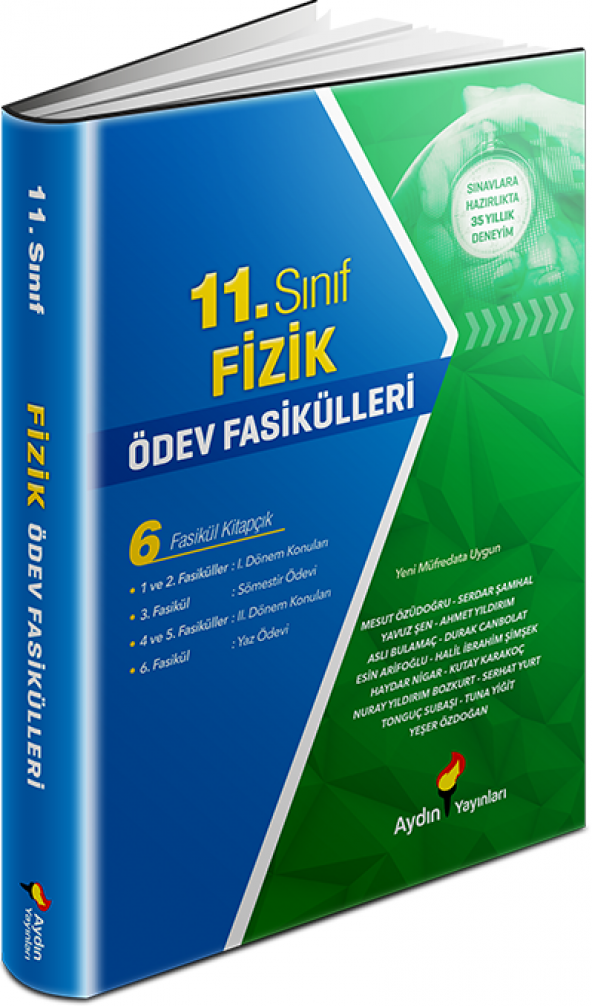 Aydın Yayınları Fizik Ödev Fasikülleri 11